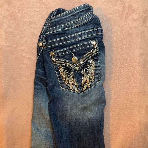 Miss me jeans, boot cut, gently worn, waist 25 - Picture 2 of 2